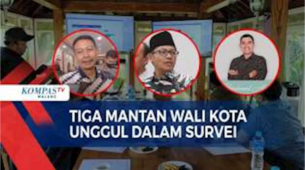 Hasil Survei Pilkada Kota Malang, Tiga Mantan Kepala Daerah Tertinggi