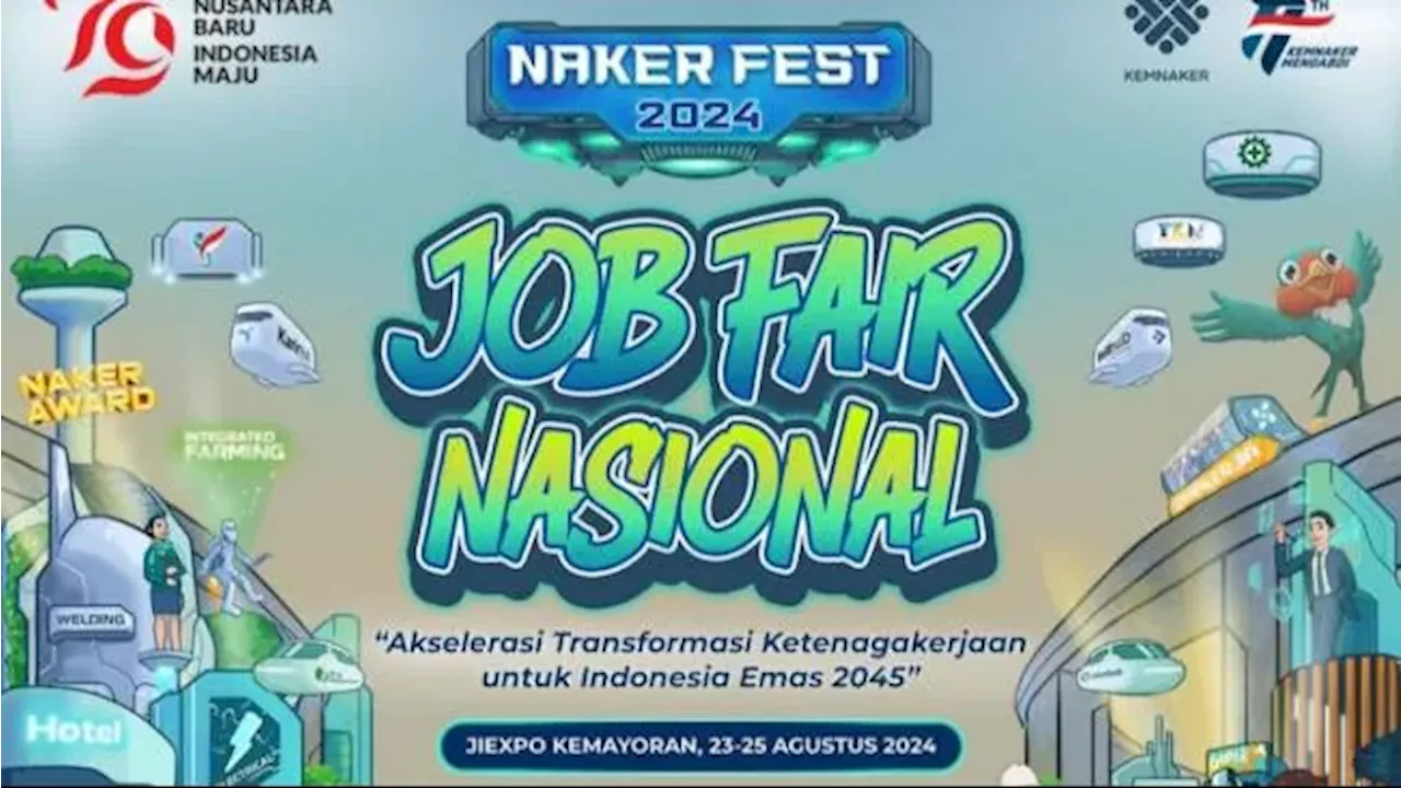 Kemnaker Gelar Job Fair Naker Fest 2024 di JIExpo,Ada 110.000 Lowongan Pekerjaan