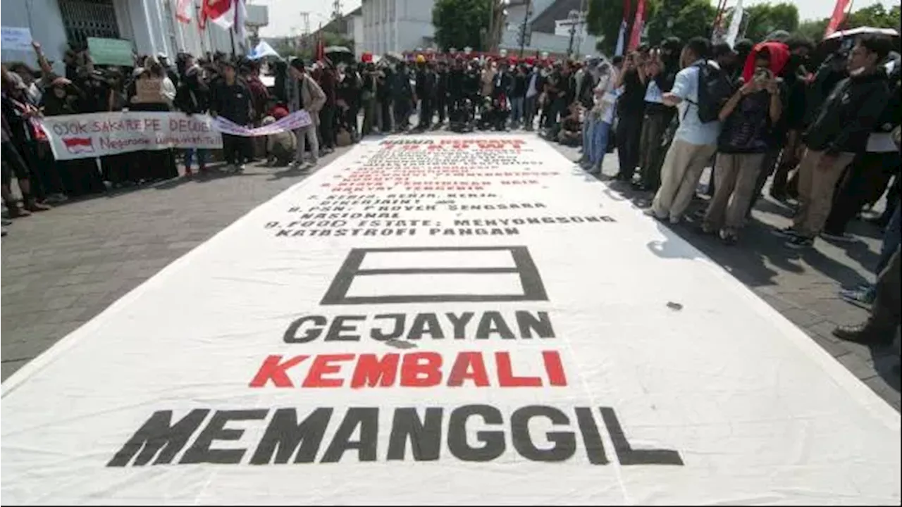Ramai Demonstrasi Tolak Revisi UU Pilkada, JPW: akan Ada Aksi Susulan jika Kondisi Tidak Berubah