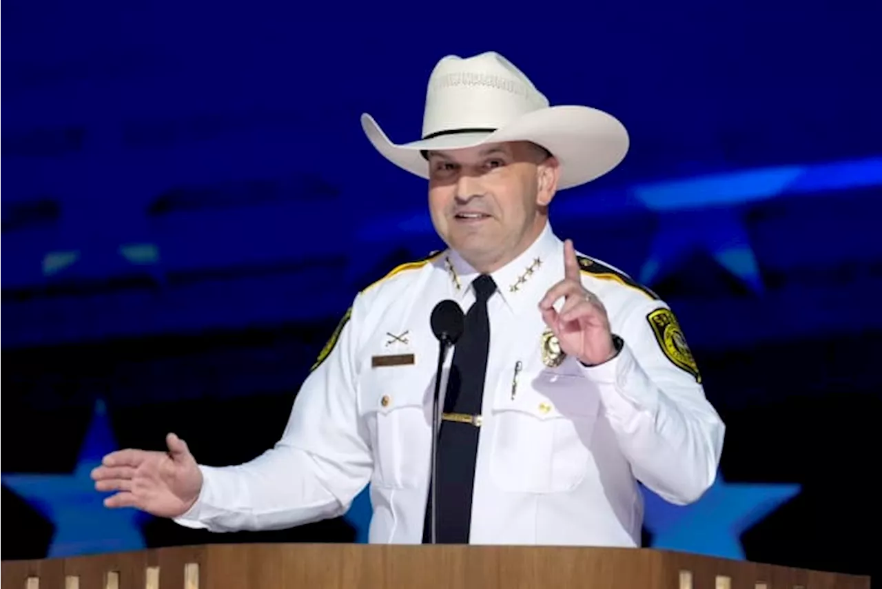 Bexar County Sheriff Javier Salazar endorses VP Kamala Harris during primetime speech at DNC