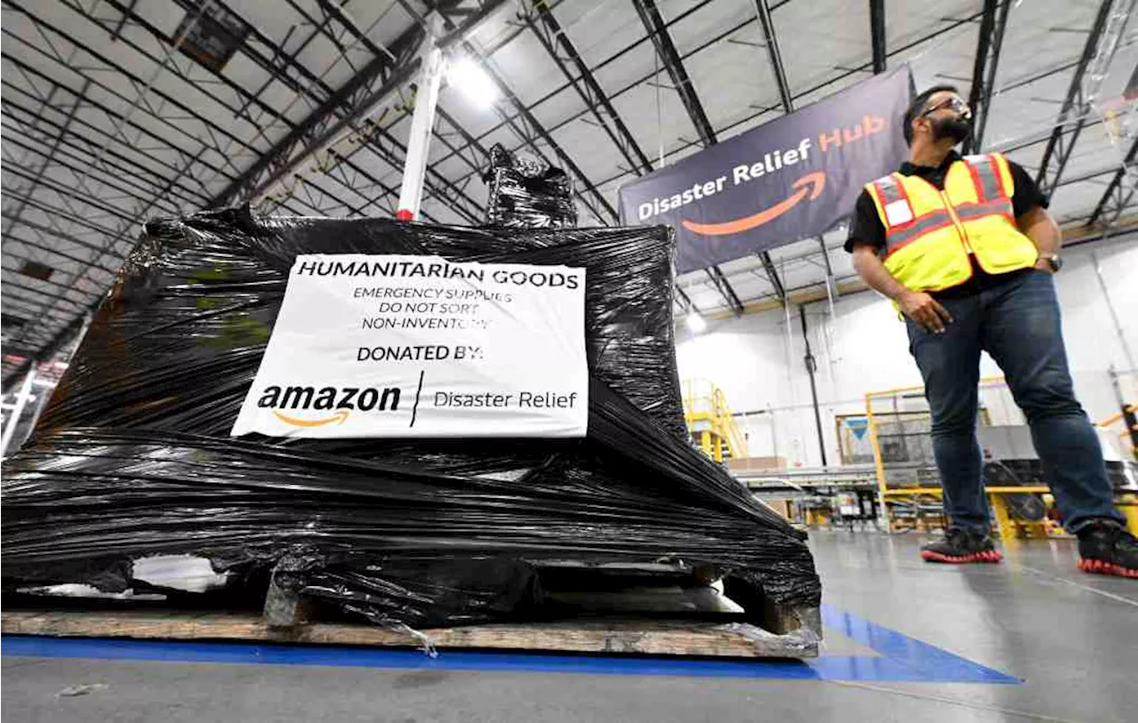 Amazon’s ‘disaster relief hub’ opens in Inland Empire