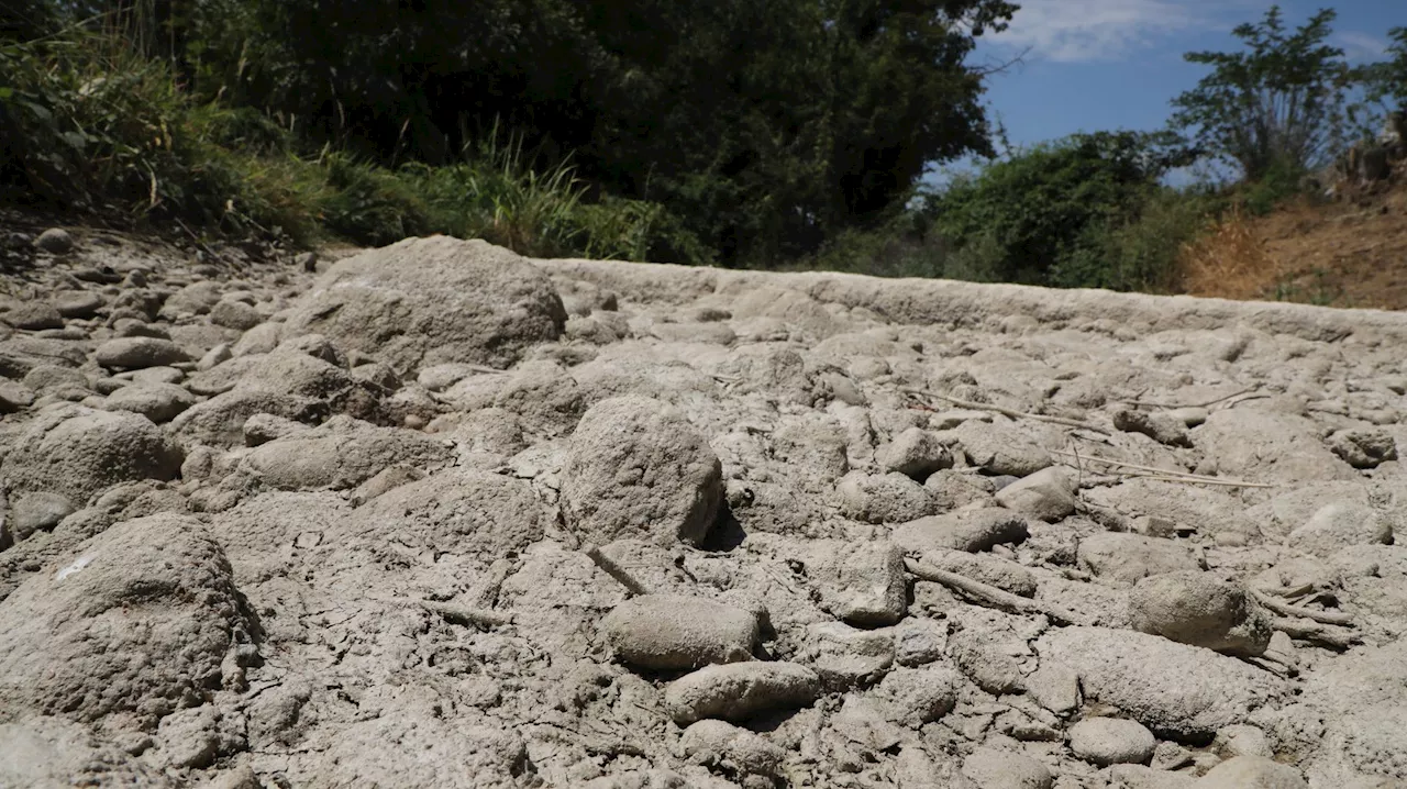 Alerte sécheresse : la rivière le Colostre en crise dans le sud des Alpes-de-Haute-Provence