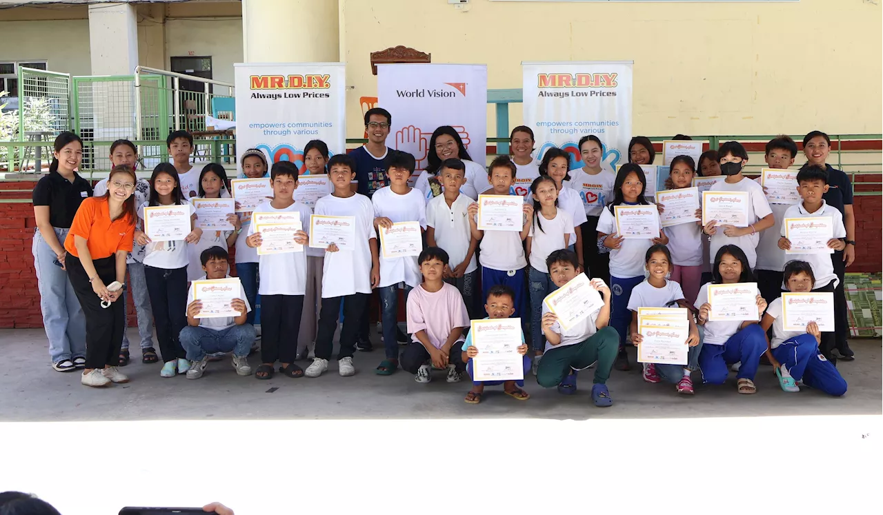 MR.DIY and World Vision highlight Young learners at Brigada Pagbasa event