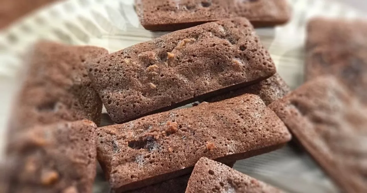 Les financiers façon brownies de Laurent Mariotte