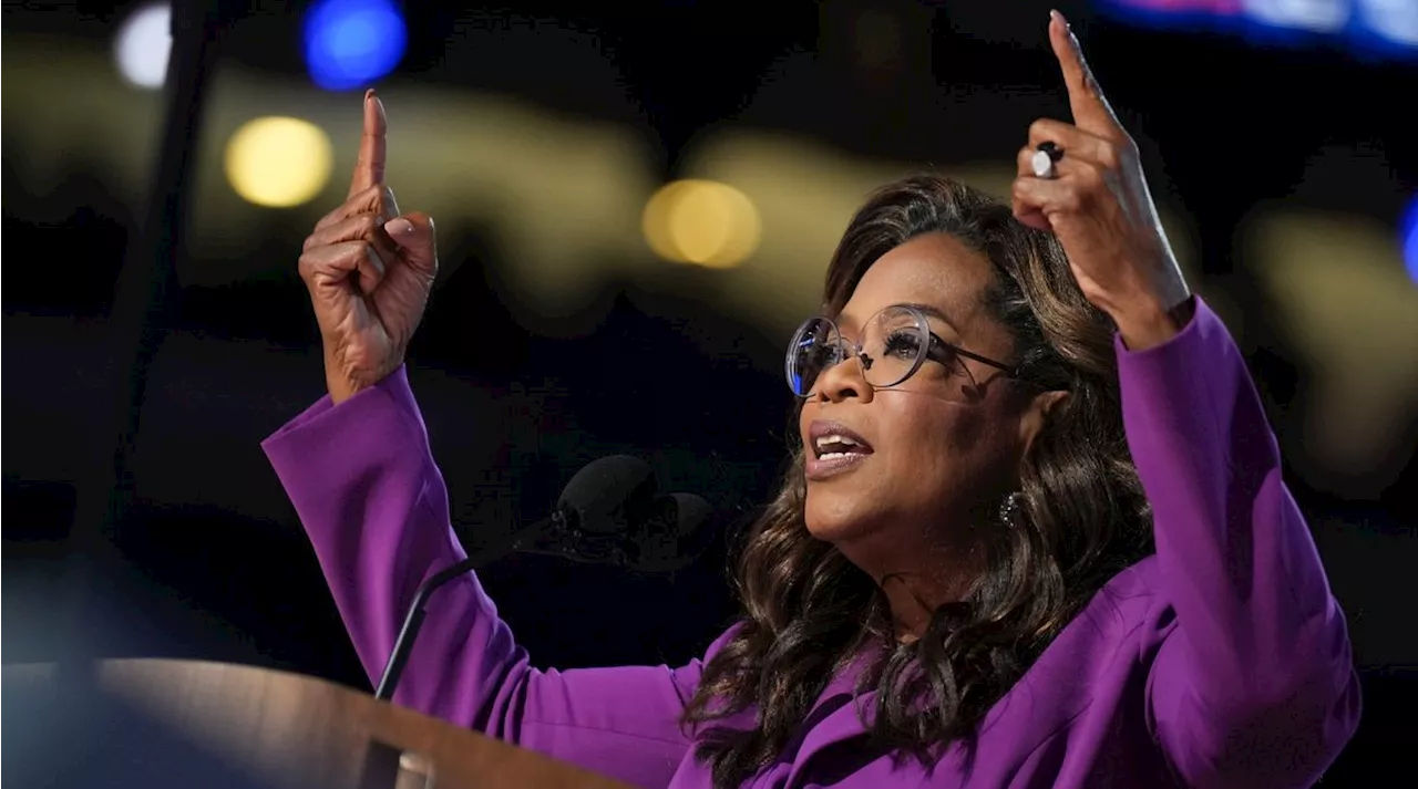 Oprah Winfrey Shouts Out “Childless Cat Ladies” During Surprise DNC Appearance