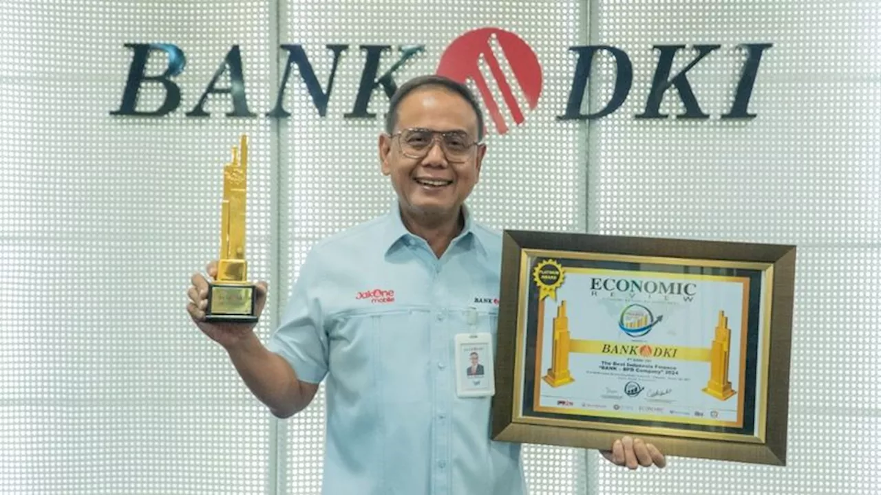 Bank DKI Raih Penghargaan The Best Indonesia Finance 2024