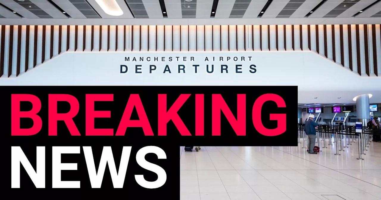 Man tasered at Manchester Airport after three police officers attacked