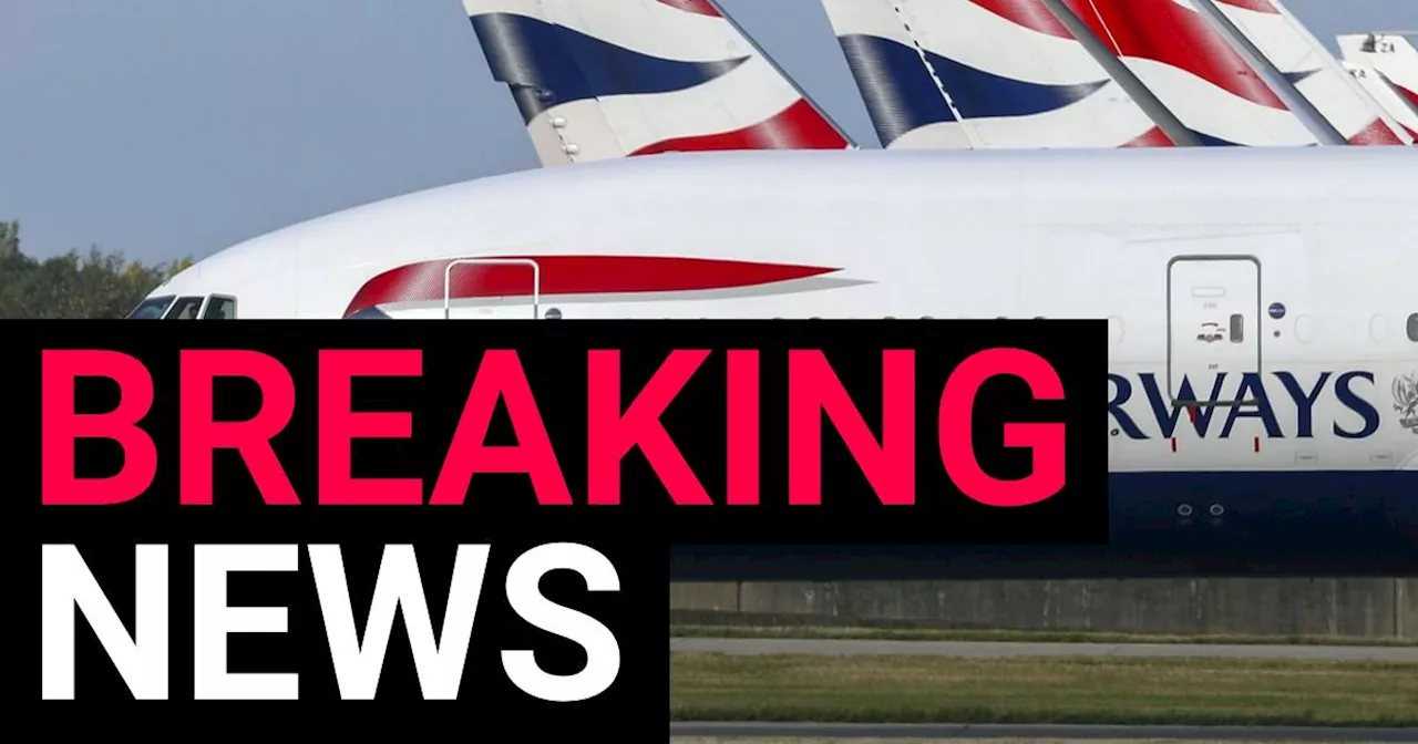 British Airways flights axed at Heathrow as Storm Lilian is set to batter UK