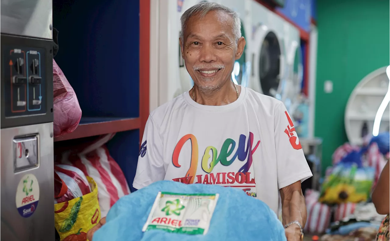 Free laundry service aid Manila after Super Typhoon Carina