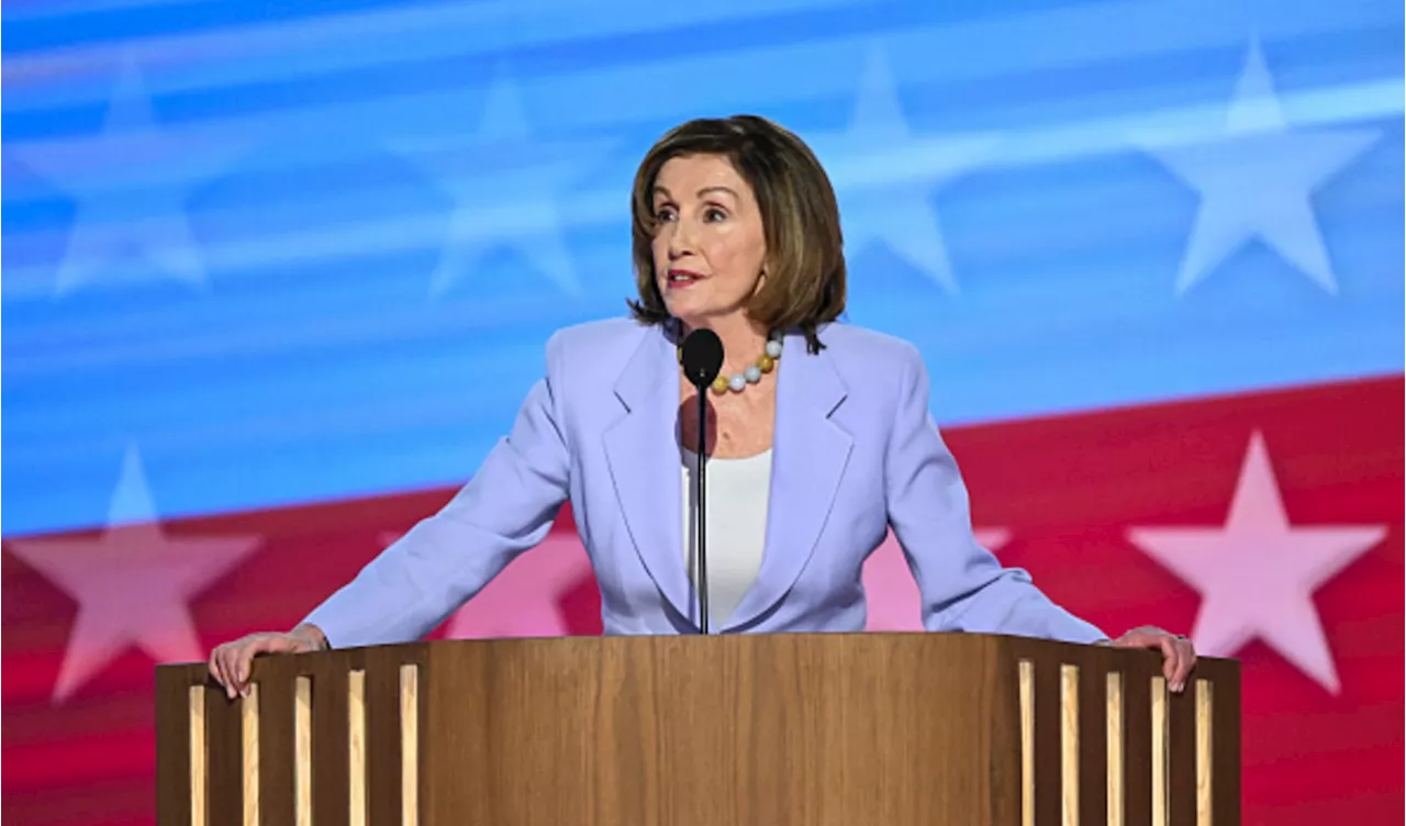 Nancy Pelosi lauds Harris' political skill in securing nomination with ‘dignity and grace'