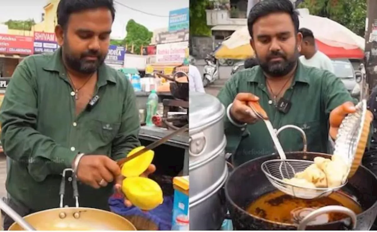 लोकेशन मत बता देना... 200 रुपये प्लेट Mango Momos बेच रहा है ये दुकानदार, रेसिपी देख लोगों का मन खराब हो गया