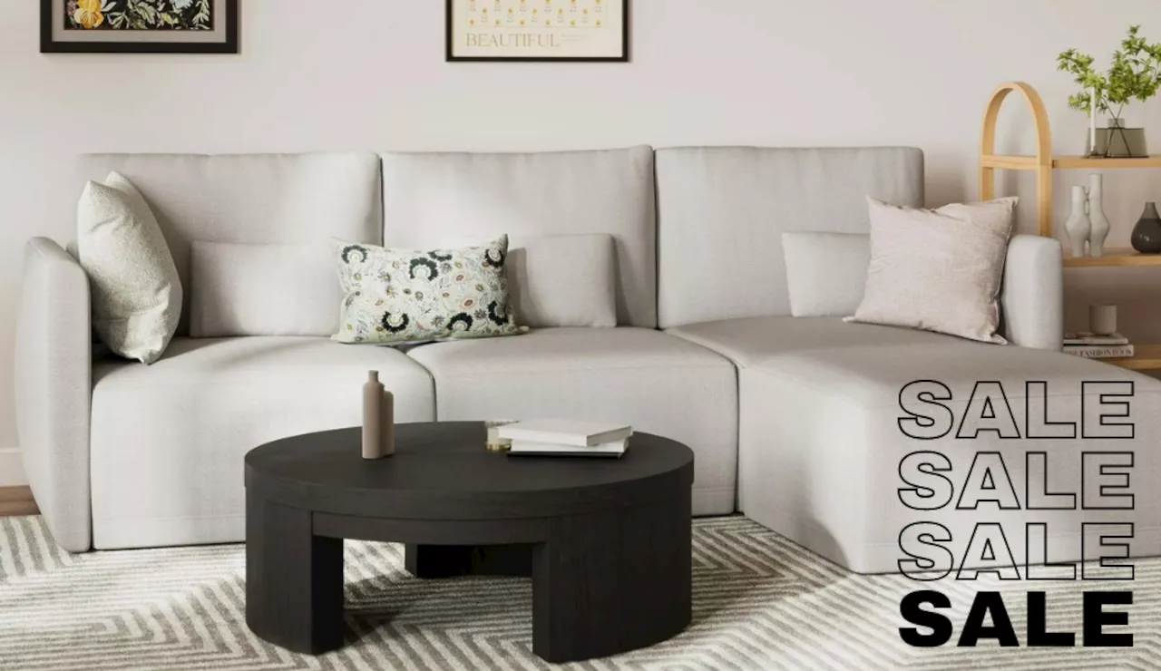 Walmart discounted this sectional sofa by Drew Barrymore by a whopping $150