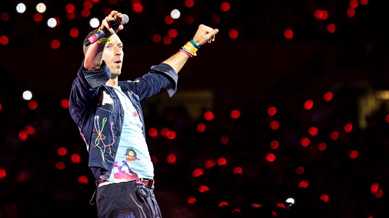 Coldplay-Premiere in Wien: Bunt, laut, emotional