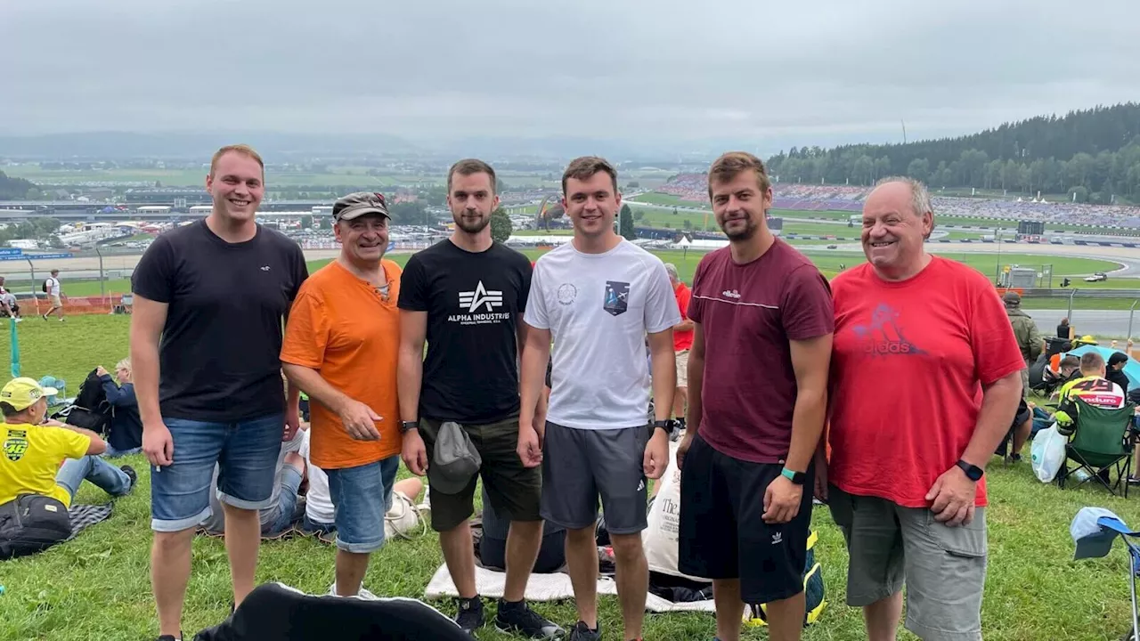 Garser Bike-Fans bei Spielberg-Rennen