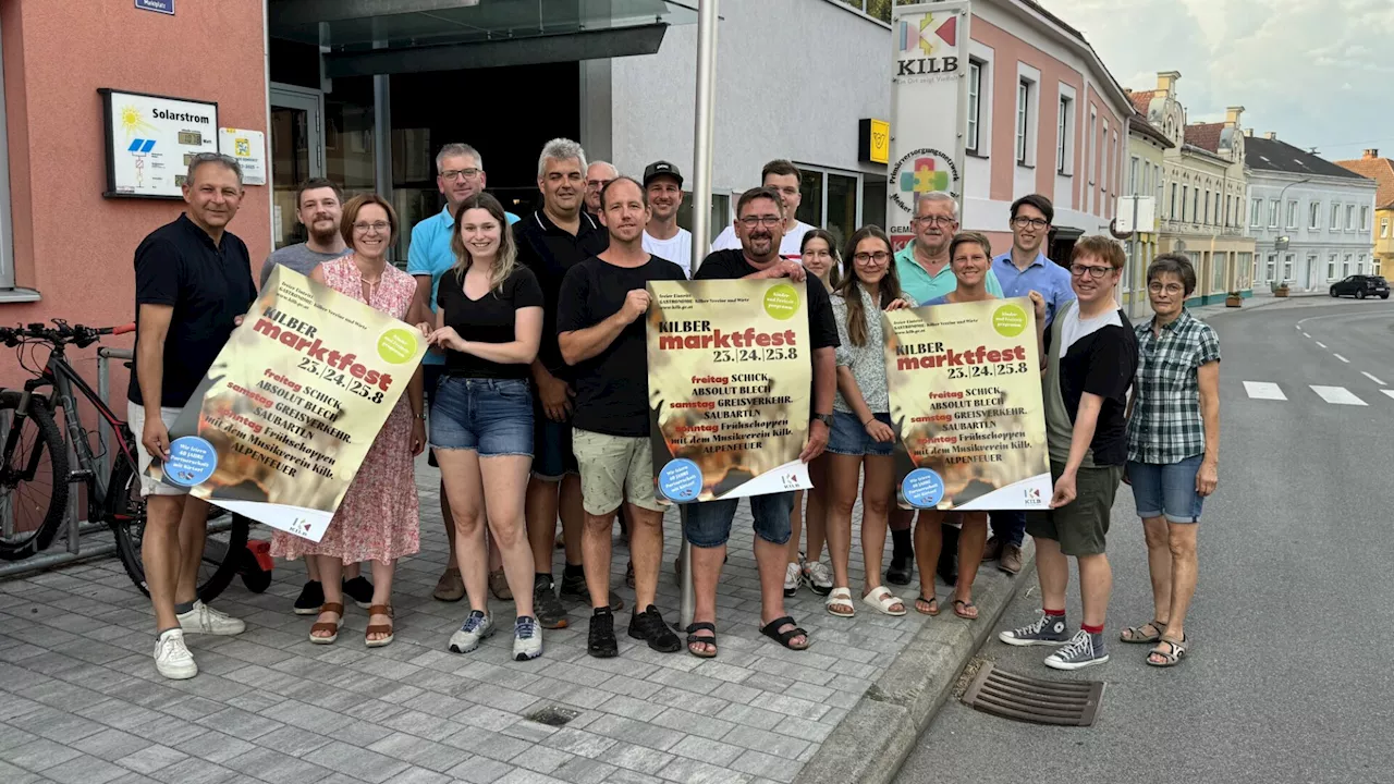 Kilb bekommt beim Marktfest Besuch von den Freunden aus Kirtorf