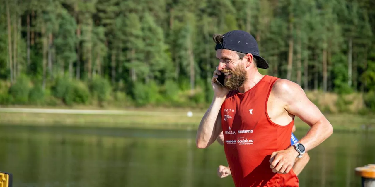 106 Mal ohne Pause: Extremsportler stellt Triathlon-Weltrekord in Roth auf