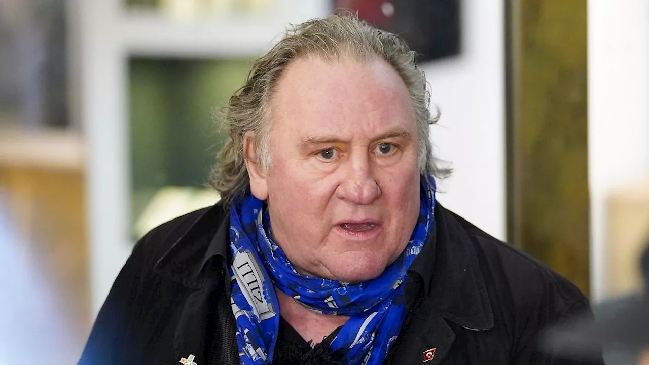 Vorwurf der Vergewaltigung: Staatsanwaltschaft beantragt Prozess gegen Gérard Depardieu