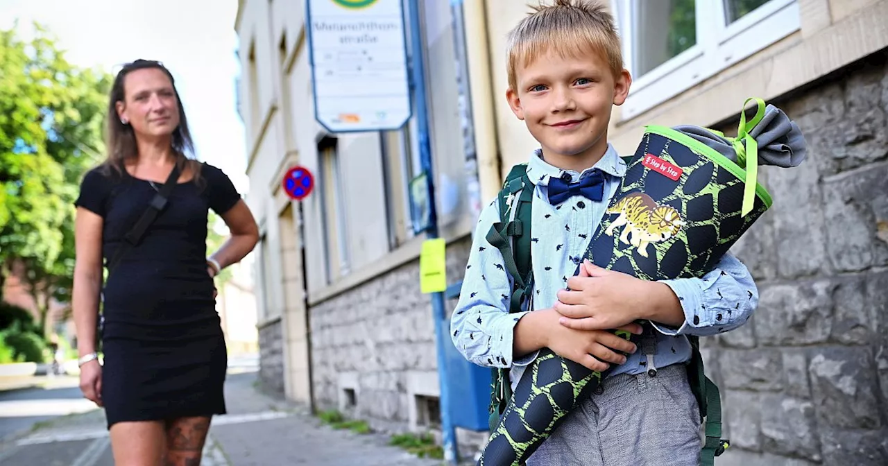 Neue Baustelle erschwert Bielefelder Kindern zum ersten Schultag den Weg