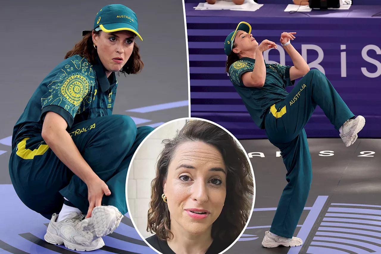 Australian Olympic breakdancer Raygun reveals she's signed with talent agency