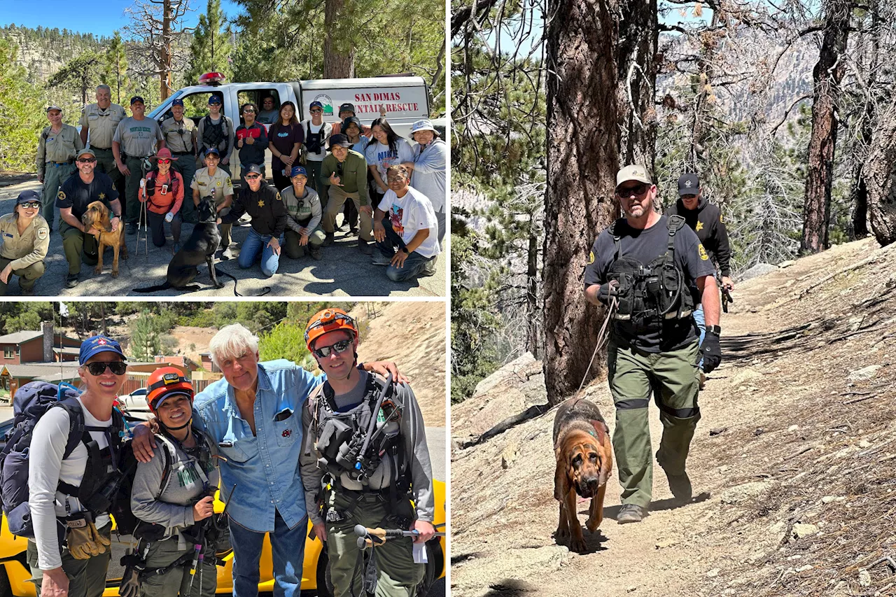 California rescue team finds hiker missing for 30 hours — after bumping into Jay Leno during search