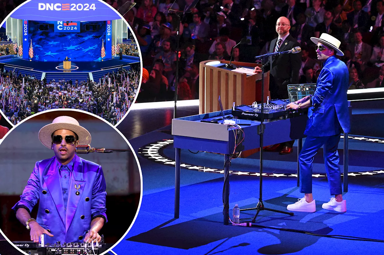 DJ Cassidy explains how he picked the songs for his mic-drop moment at the DNC