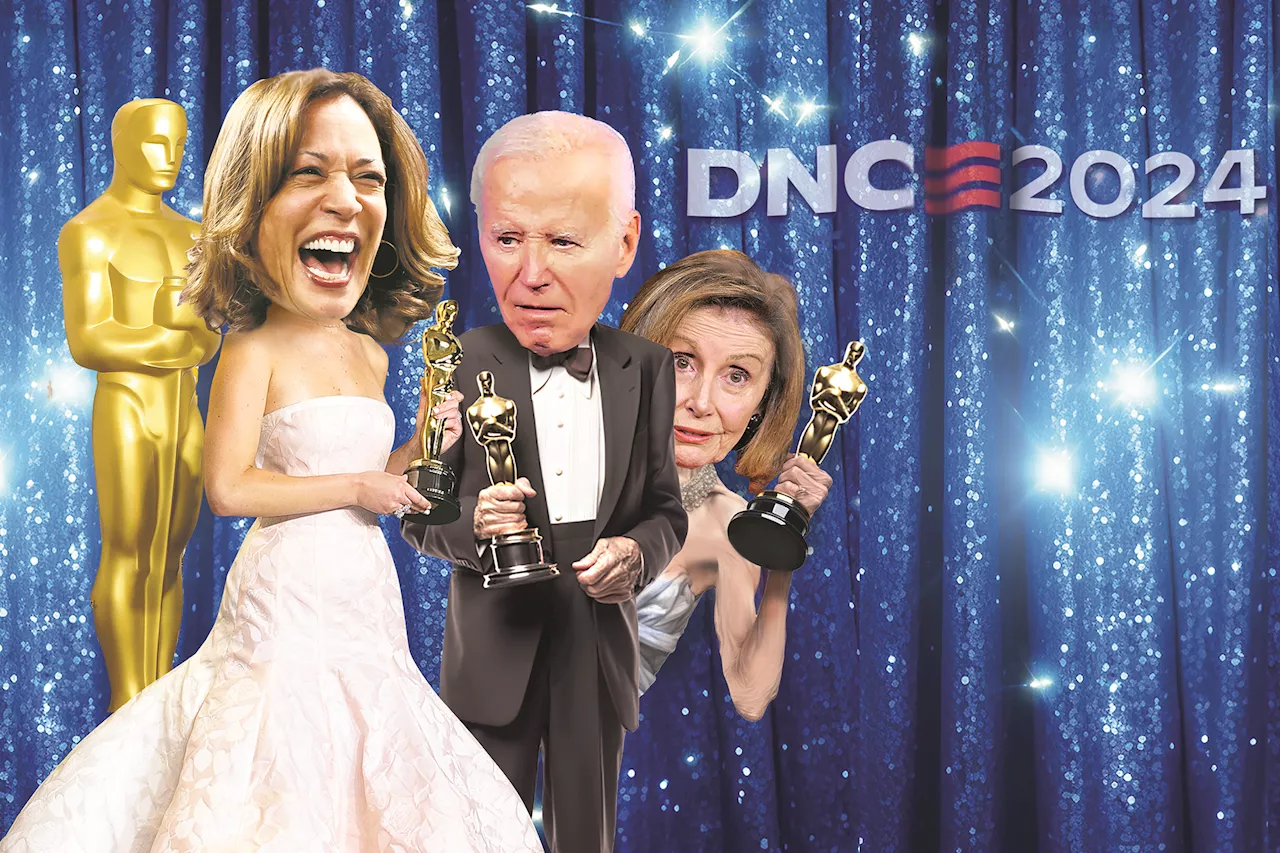 These are the Dems who deserve an Oscar for the fake, all-an-act convention