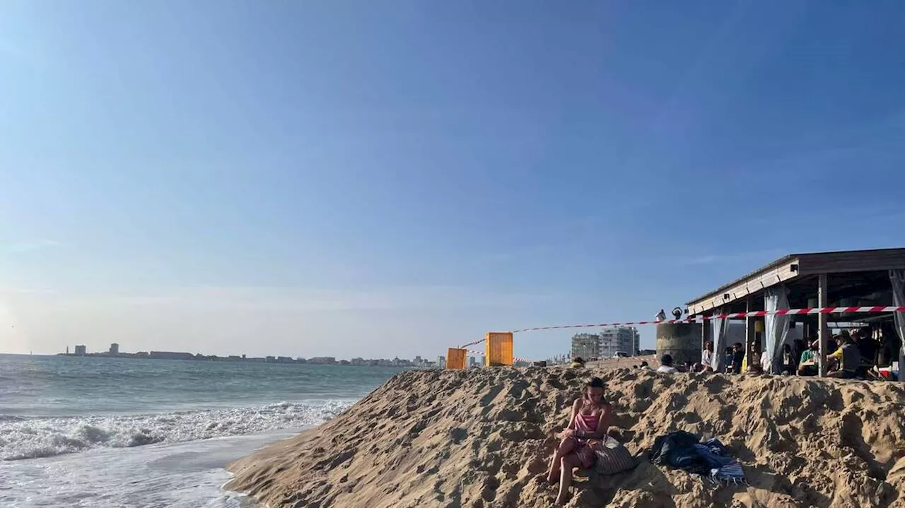 Grandes marées aux Sables-d’Olonne : les patrons des concessions de plage en première ligne