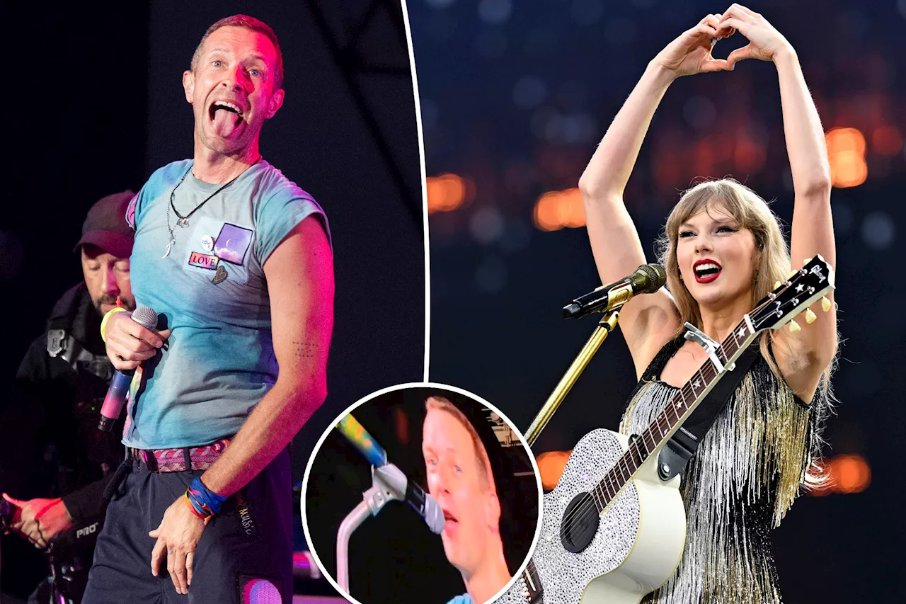 Chris Martin covers Taylor Swift's 'Love Story' in Vienna two weeks after terror plot forced her to cancel Eras Tour shows