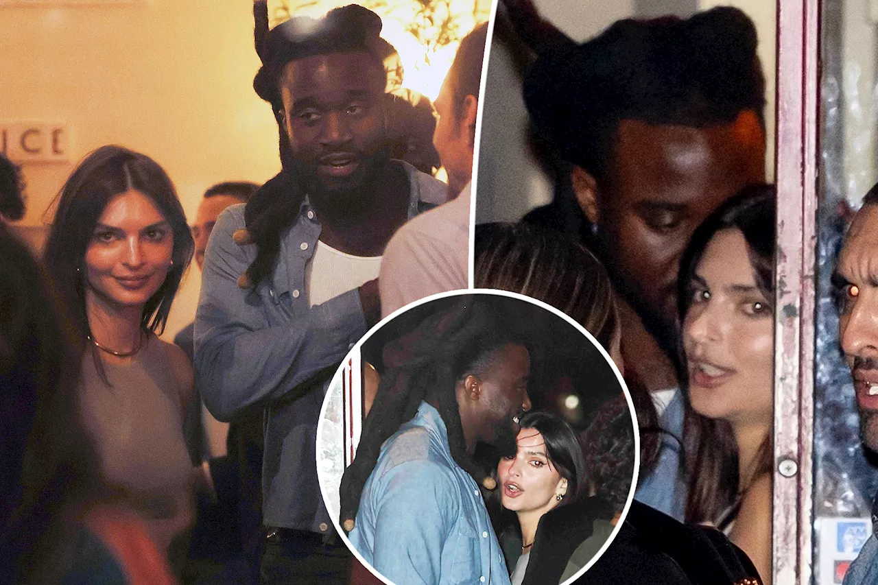 Emily Ratajkowski and Shaboozey seen looking cozy as romance heats up on date night