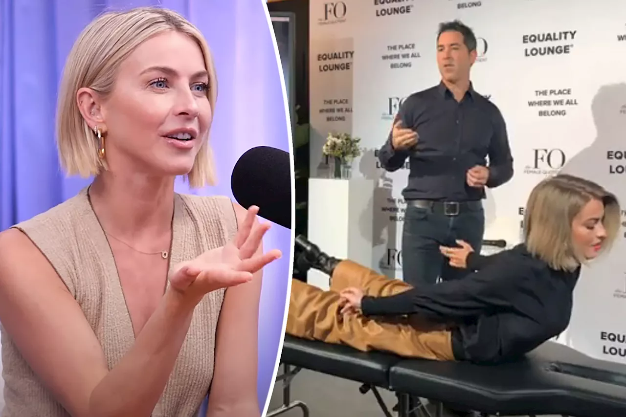 Julianne Hough defends viral 'energy work session' years after fans compared it to exorcism