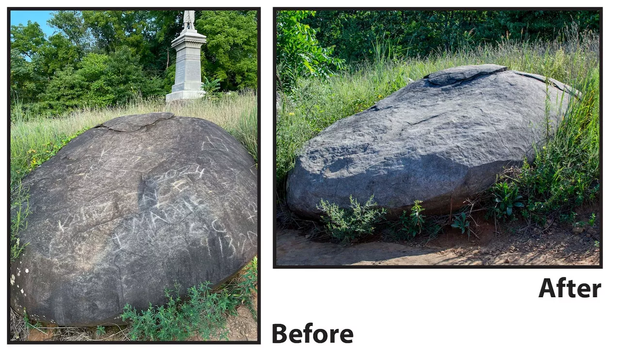 Surge in Gettysburg vandalism includes national military park