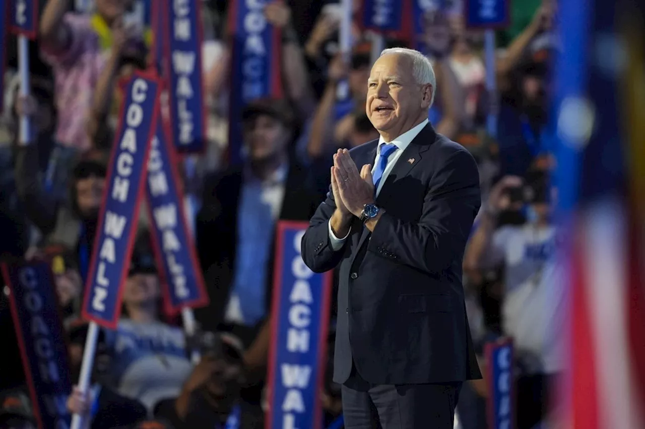 Harris' running mate Tim Walz introduces himself to the nation after Bill Clinton tears into Trump