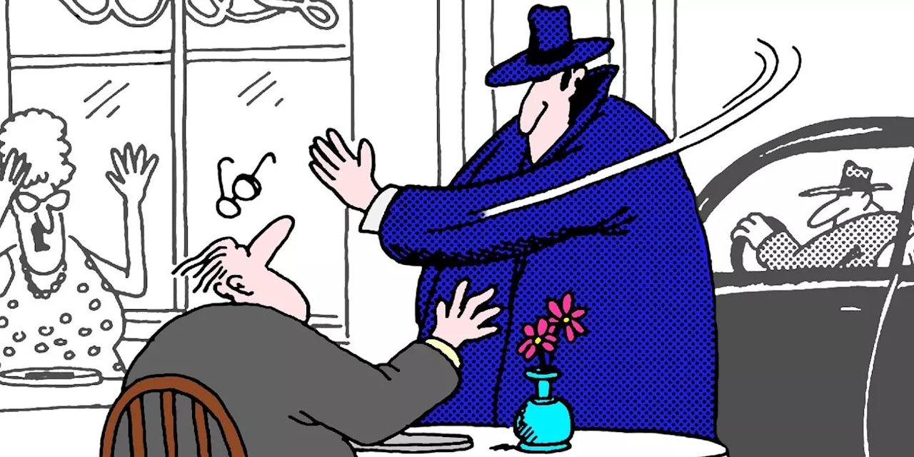 10 Funniest Far Side Comics That Found the Funny Side of Mobsters