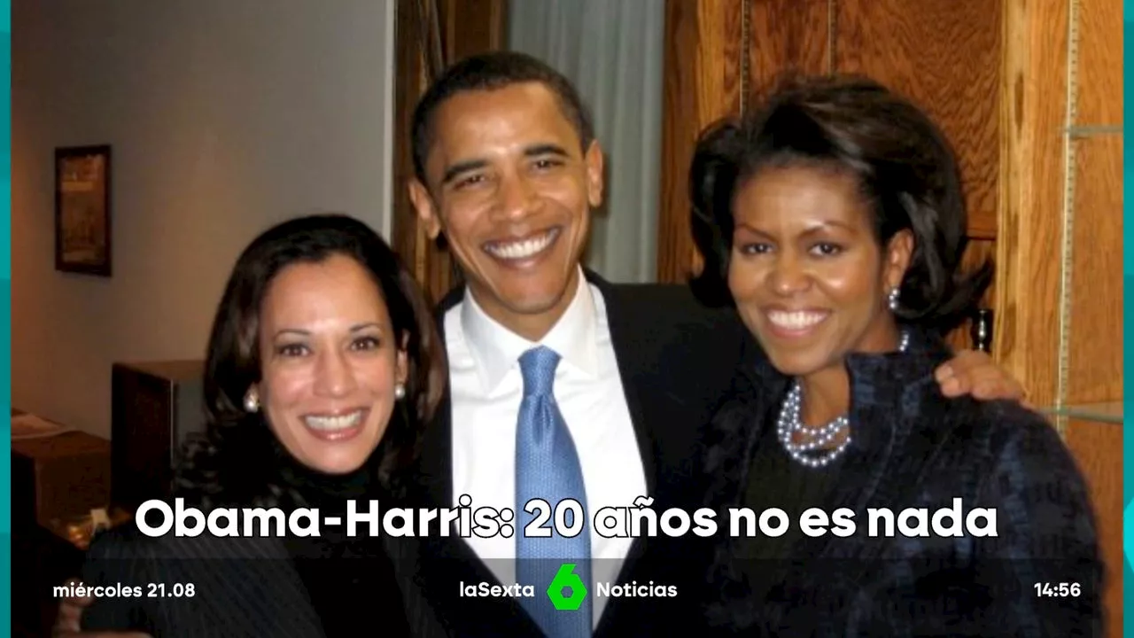 Barack Obama y Kamala Harris: una amistad que dura más de 20 años