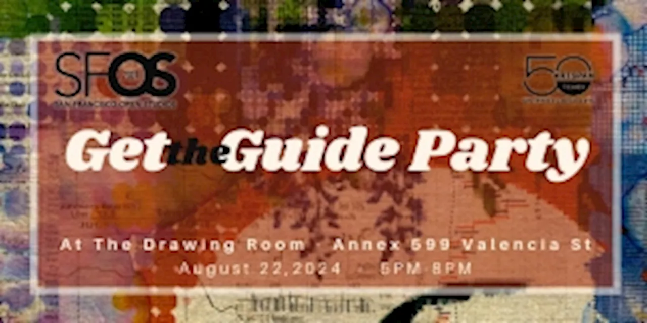 Drawing Room ANNEX: SF Open Studios 'Get-the-Guide' Party - ARTSPAN's 50th Anniversary