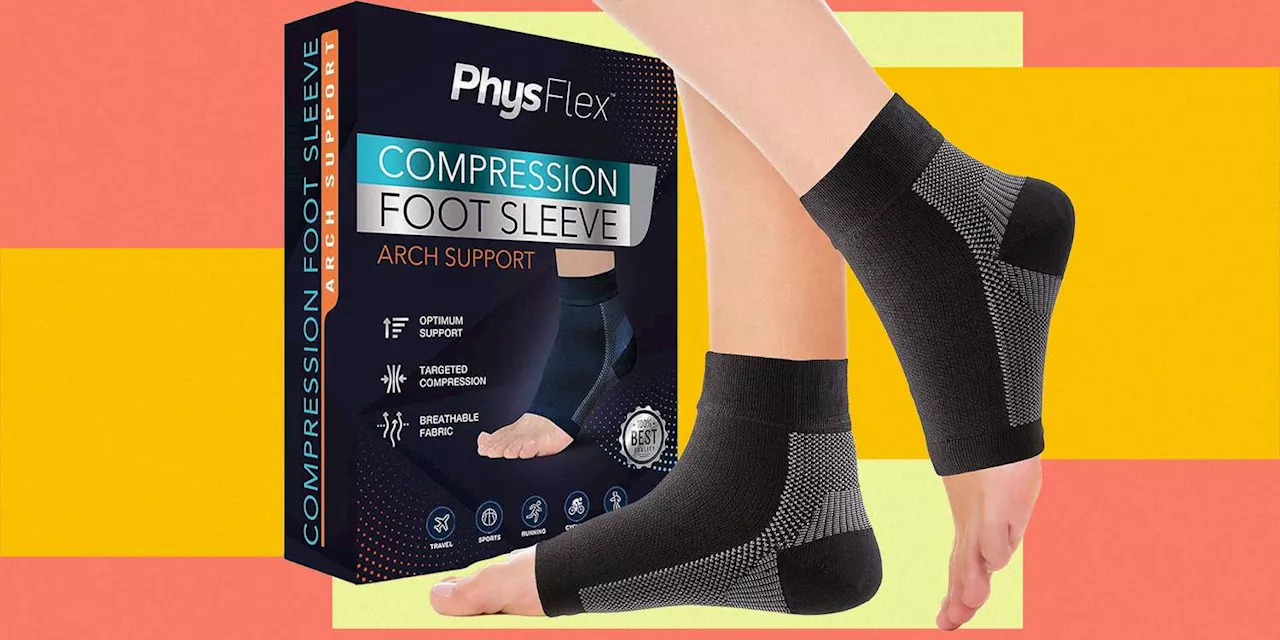 Shoppers Call These $9 Compression Socks ‘Perfect’ for Preventing Swelling On Long Flights