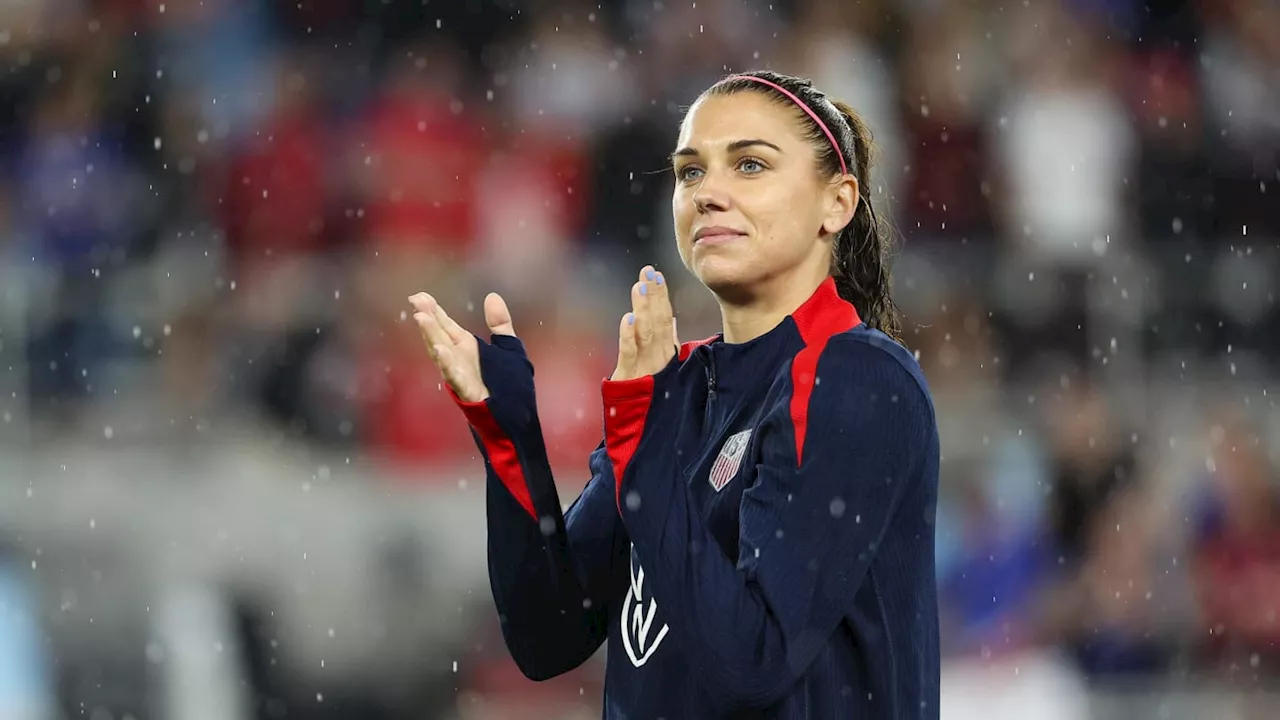 Alex Morgan Discusses 'Groundbreaking' NWSL Contract on TV