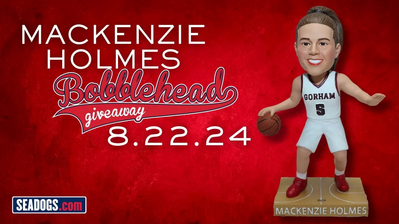 Portland Sea Dogs Host Mackenzie Holmes Bobblehead Night