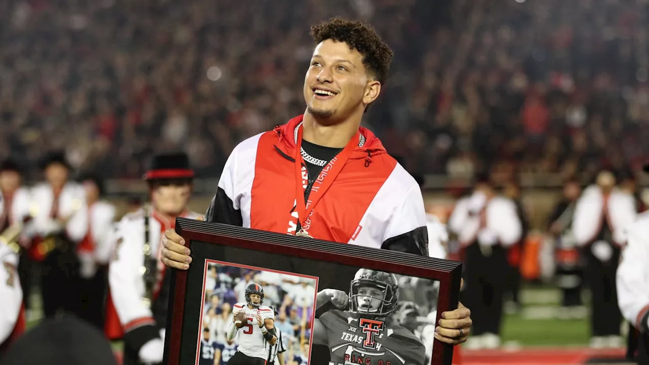 Texas Tech Football to Pay Cool Tributes to Patrick Mahomes After QB’s Huge Donation