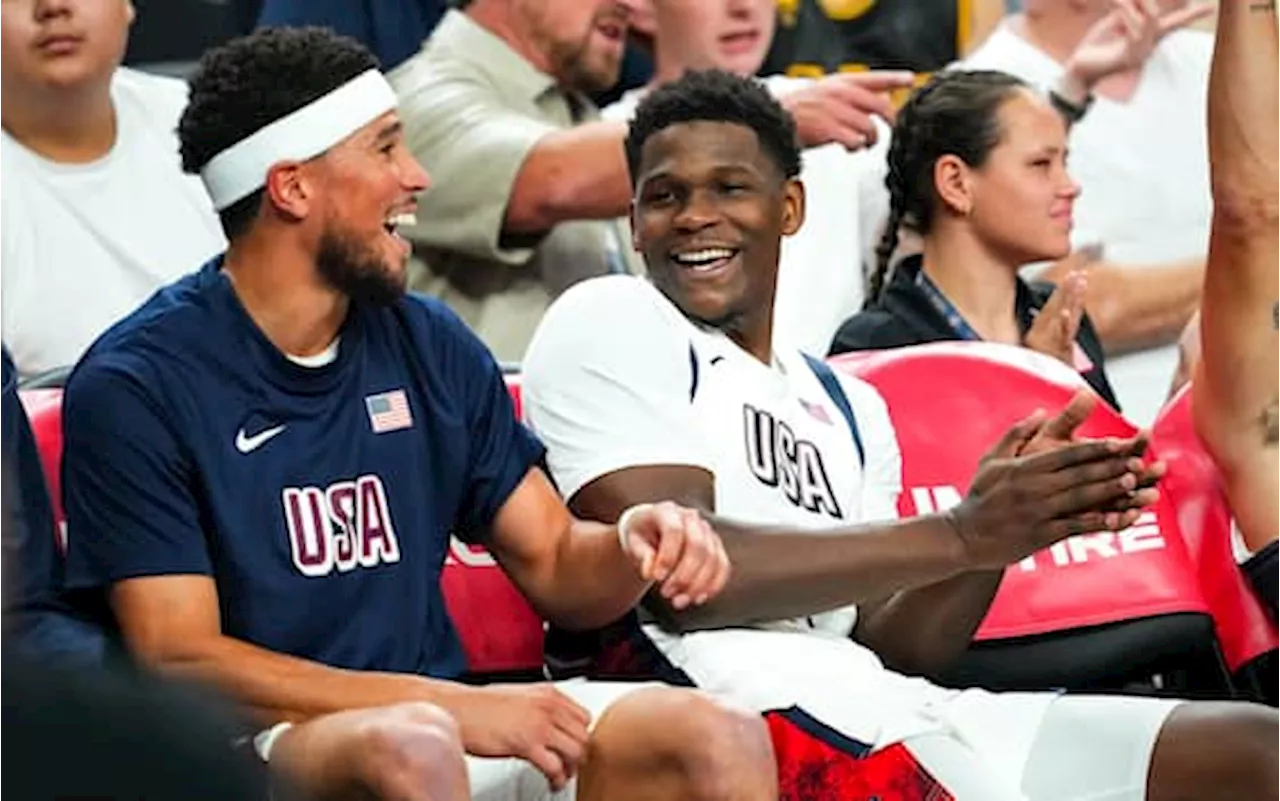 Team USA, Anthony Edwards: 'Nel 2028 io e Booker saremo i leader della squadra'