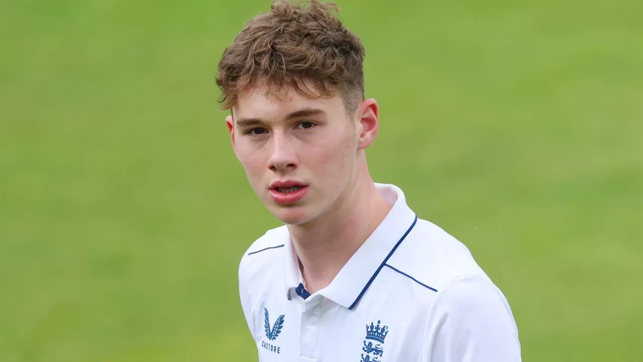 Andrew Flintoff's son Rocky scores 32 on County Championship debut for Lancashire against Surrey