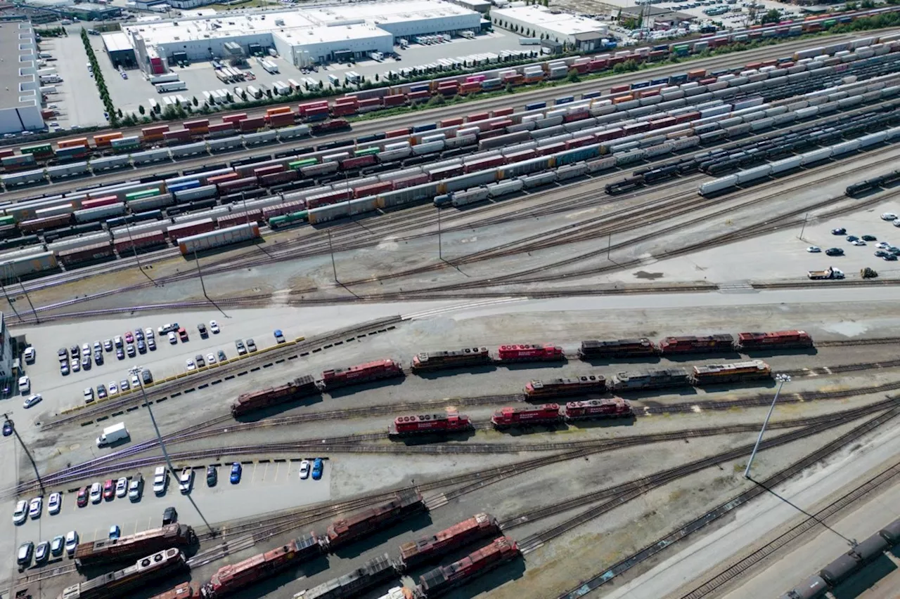 National rail shutdown begins as employees locked out at both major Canadian railways