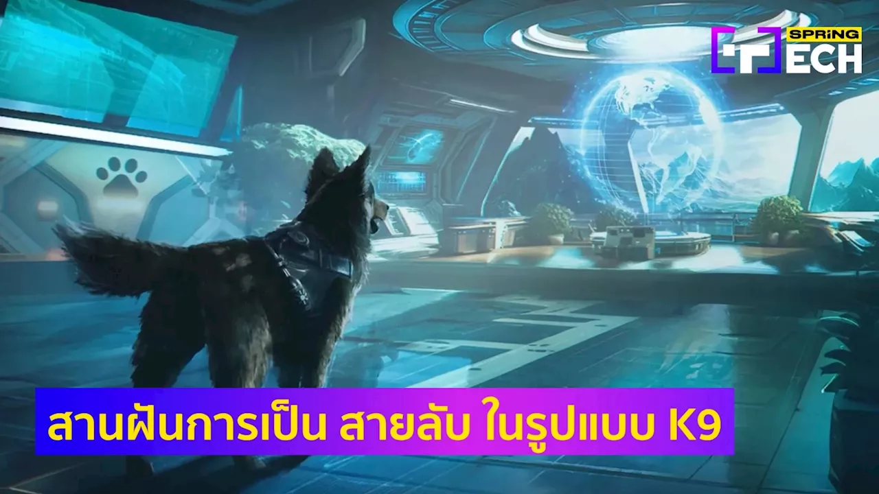 รู้จักเกม Barkour สานฝันการเป็น สายลับ รูปแบบ K9 สุดหล่อ วางจำหน่ายปี 2025 นี้