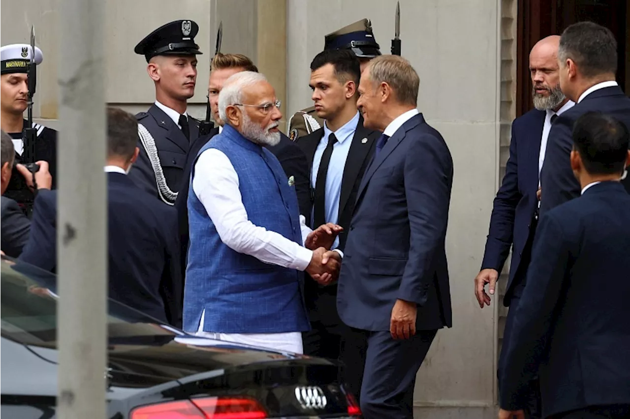 India's Modi urges peace ahead of Ukraine visit