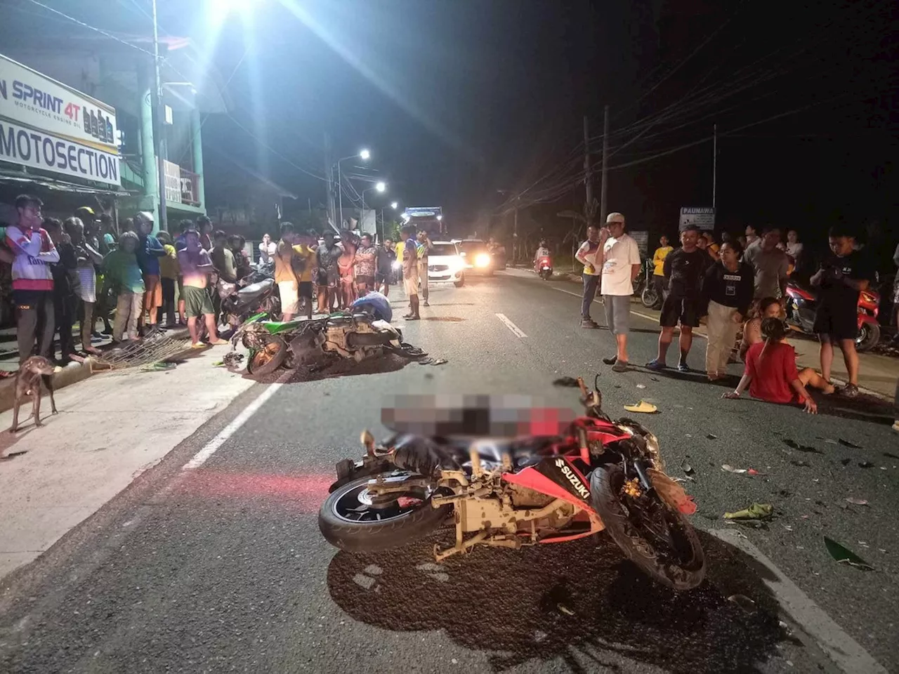 2 motorcycles collide in Balamban, Cebu, injuring 5