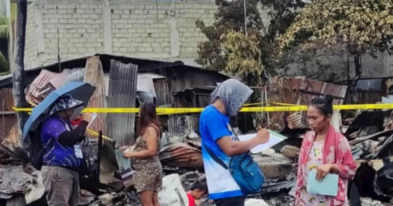 Zamboanga City conducts validation of fire victims