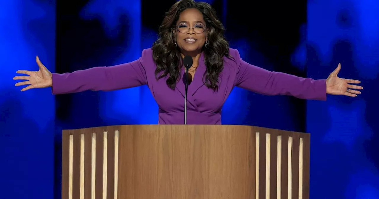 Talkgröße Oprah Winfrey spottet bei Parteitag über Vance