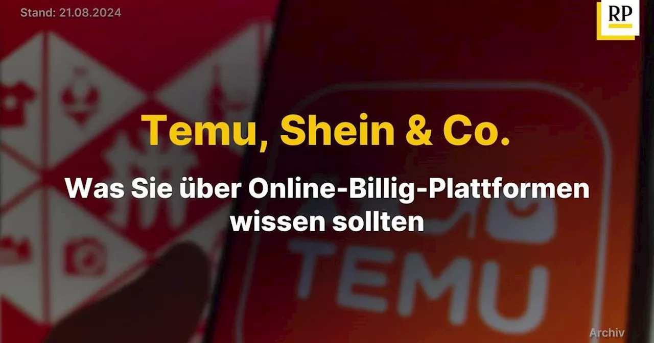 Video: Temu, Shein & Co.: Was Sie über Online-Billig-Plattformen wissen sollten