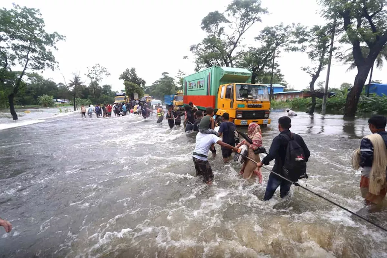 ‘Heaviest rains’: Floods swamp Bangladesh as nation finds its feet after protests