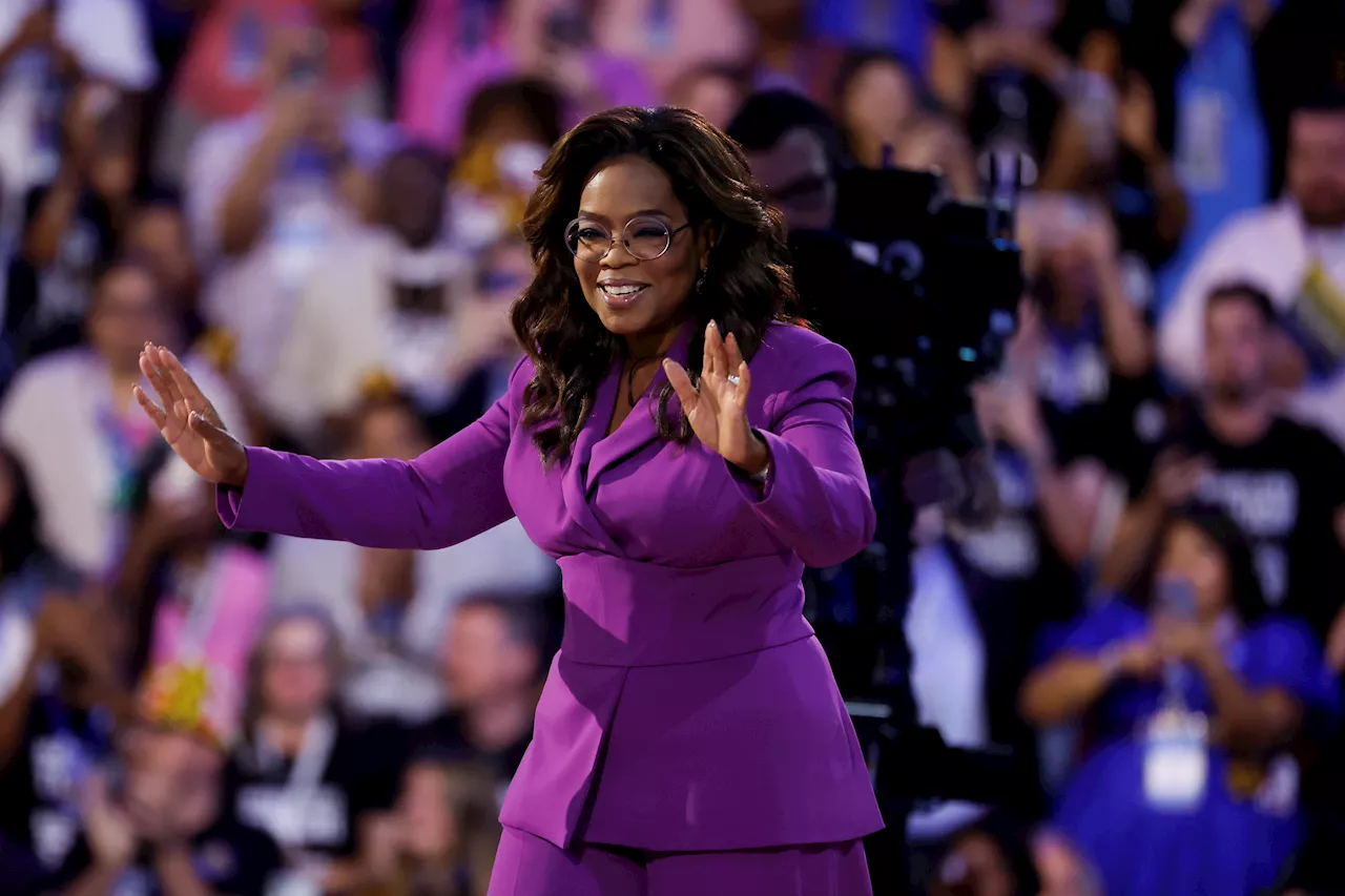 Oprah Winfrey takes aim at JD Vance’s ‘childless cat ladies’ remark